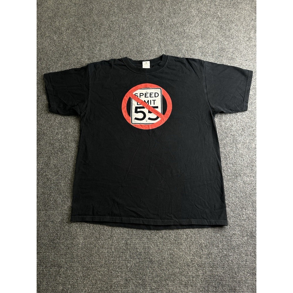 Mens 2005 Sammy Hagar Red Rocker Speed Limit 55 T-Shirt, Size XL